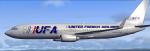 FSX-United French Airlines Boeing 737 Textures